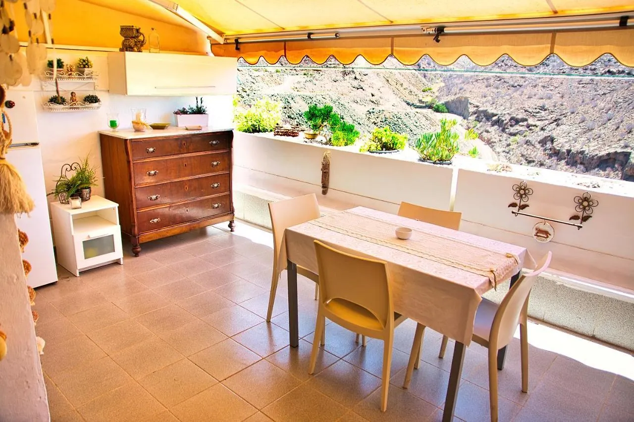 Malibu 2 Apartamento Con Aire Acondicionado, Campo De Tennis Y Piscina Con Solarium Puerto Rico  Puerto Rico (Gran Canaria)